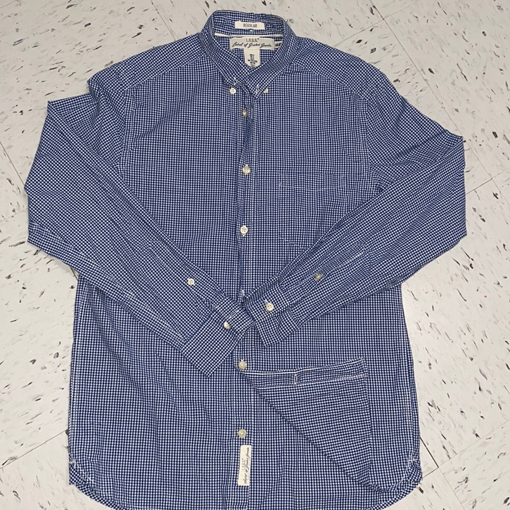 H&M Blue Button Down